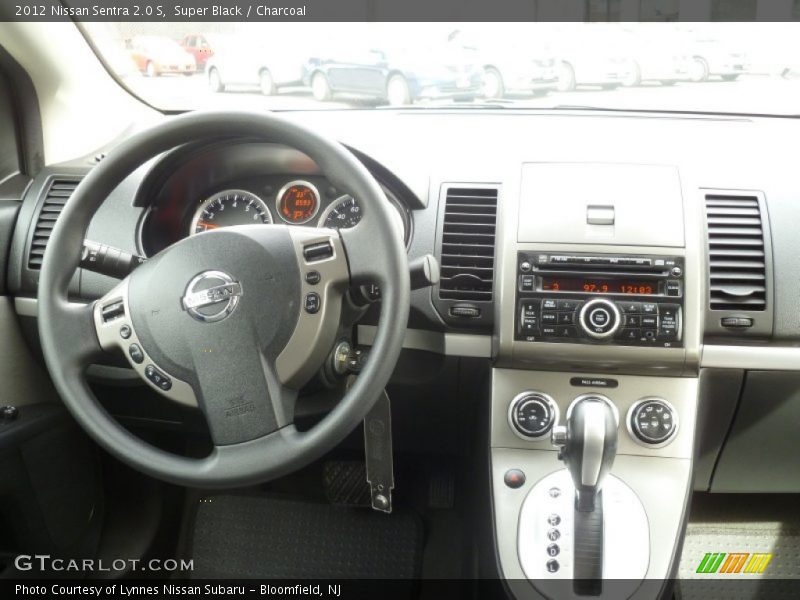 Super Black / Charcoal 2012 Nissan Sentra 2.0 S