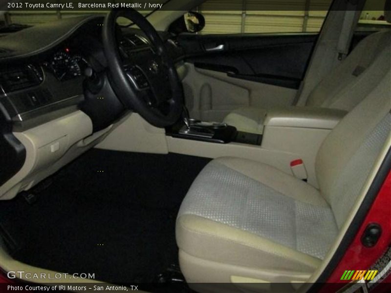 Barcelona Red Metallic / Ivory 2012 Toyota Camry LE