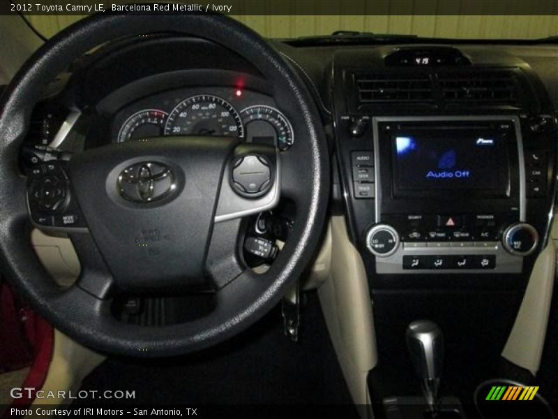 Barcelona Red Metallic / Ivory 2012 Toyota Camry LE