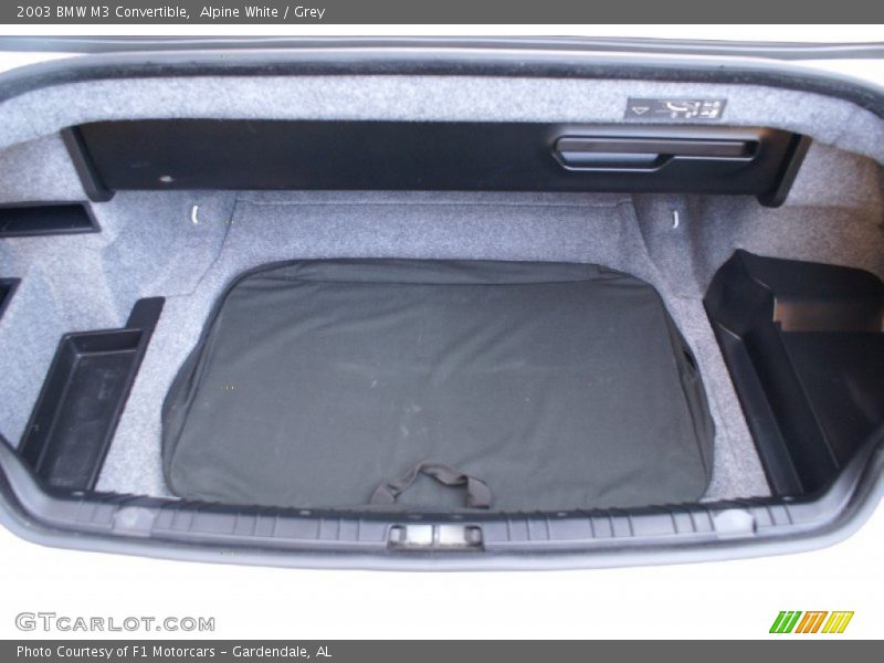  2003 M3 Convertible Trunk