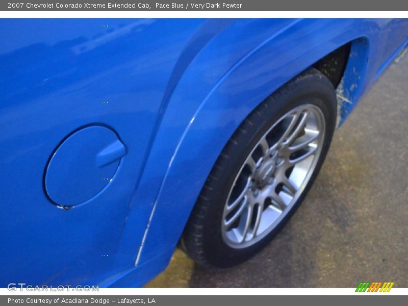 Pace Blue / Very Dark Pewter 2007 Chevrolet Colorado Xtreme Extended Cab