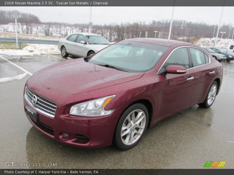 Tuscan Sun Metallic / Charcoal 2009 Nissan Maxima 3.5 SV