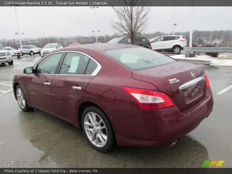 Tuscan Sun Metallic / Charcoal 2009 Nissan Maxima 3.5 SV