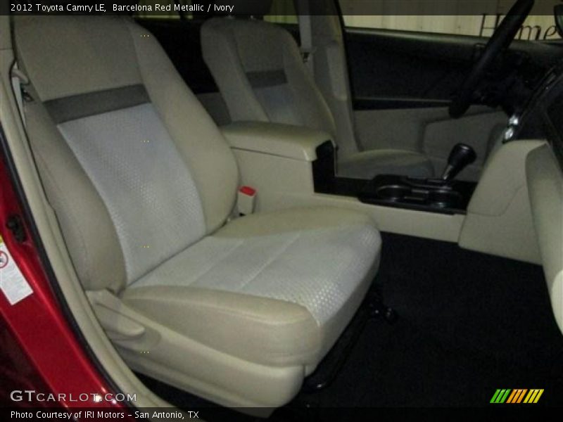 Barcelona Red Metallic / Ivory 2012 Toyota Camry LE
