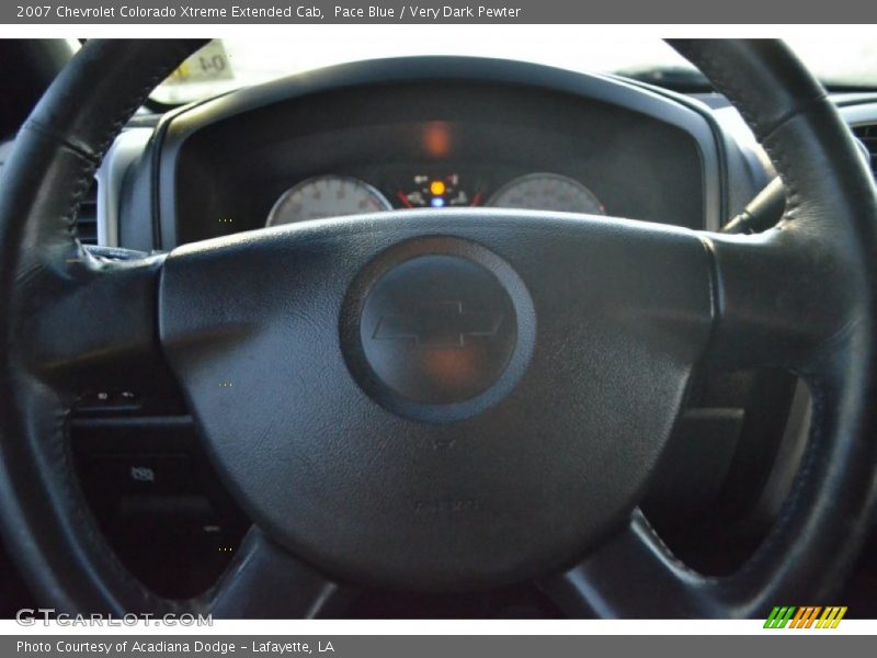 Pace Blue / Very Dark Pewter 2007 Chevrolet Colorado Xtreme Extended Cab