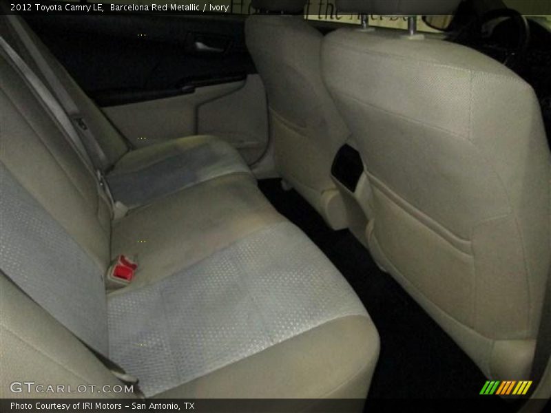 Barcelona Red Metallic / Ivory 2012 Toyota Camry LE