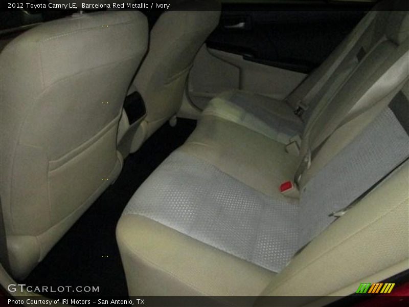 Barcelona Red Metallic / Ivory 2012 Toyota Camry LE