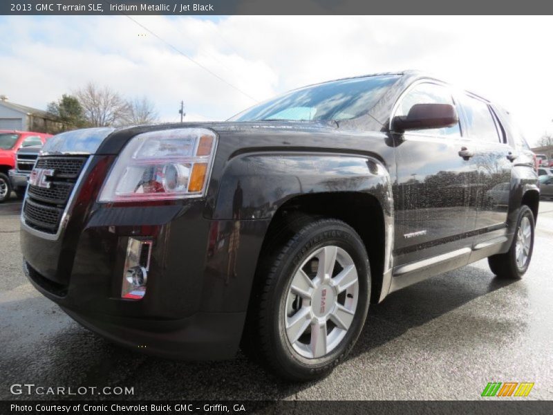Iridium Metallic / Jet Black 2013 GMC Terrain SLE
