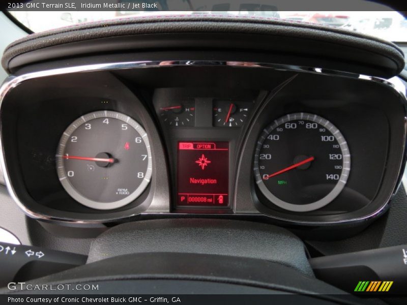 Iridium Metallic / Jet Black 2013 GMC Terrain SLE