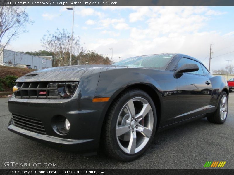 Ashen Gray Metallic / Black 2013 Chevrolet Camaro SS/RS Coupe