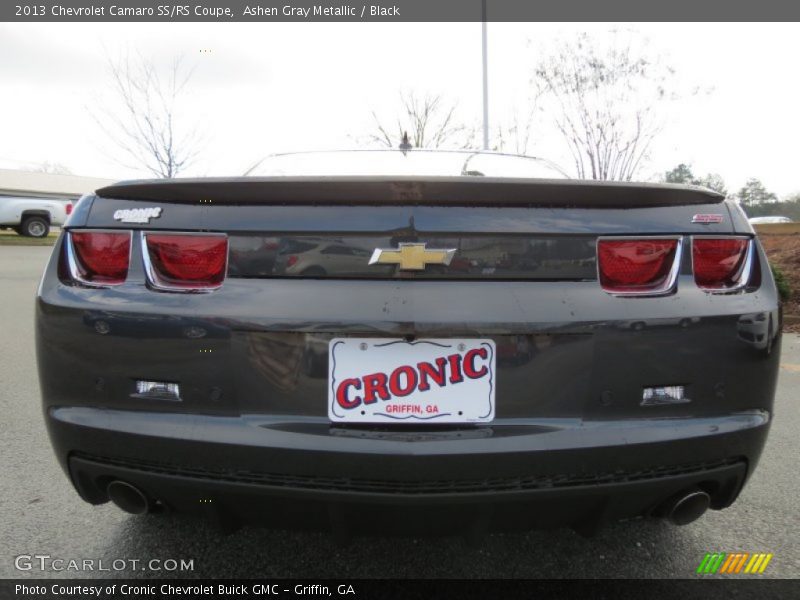 Ashen Gray Metallic / Black 2013 Chevrolet Camaro SS/RS Coupe