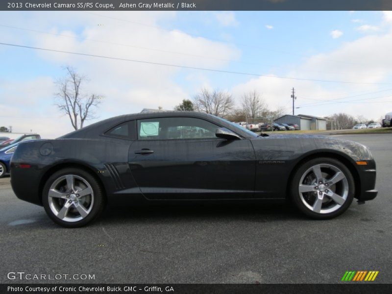Ashen Gray Metallic / Black 2013 Chevrolet Camaro SS/RS Coupe