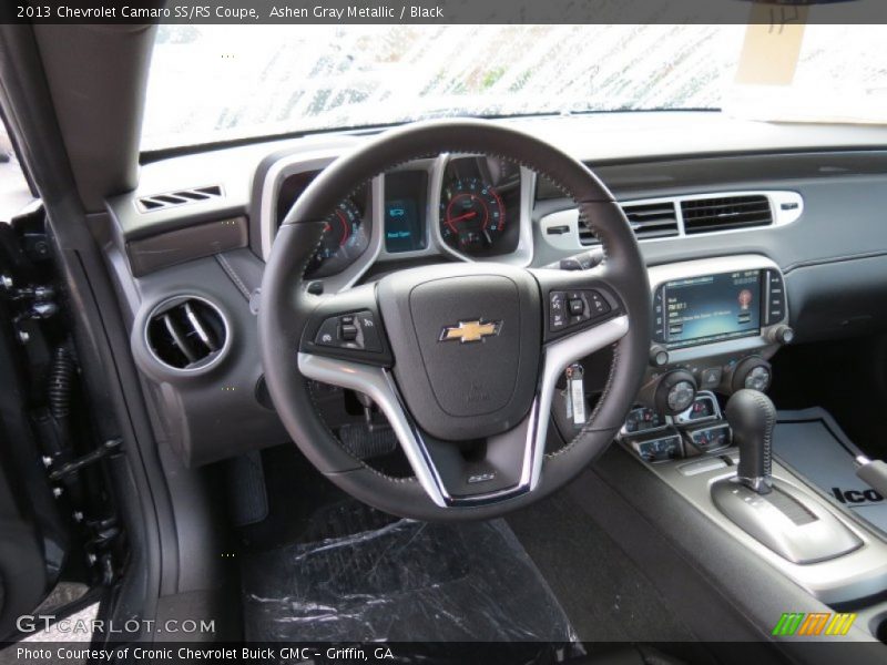 Ashen Gray Metallic / Black 2013 Chevrolet Camaro SS/RS Coupe
