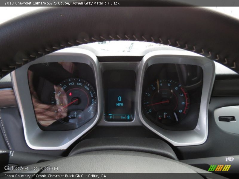 Ashen Gray Metallic / Black 2013 Chevrolet Camaro SS/RS Coupe