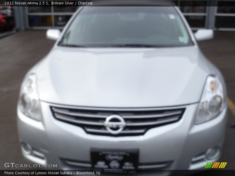 Brilliant Silver / Charcoal 2012 Nissan Altima 2.5 S