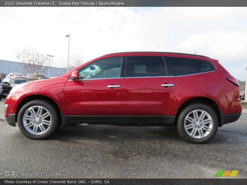  2013 Traverse LT Crystal Red Tintcoat