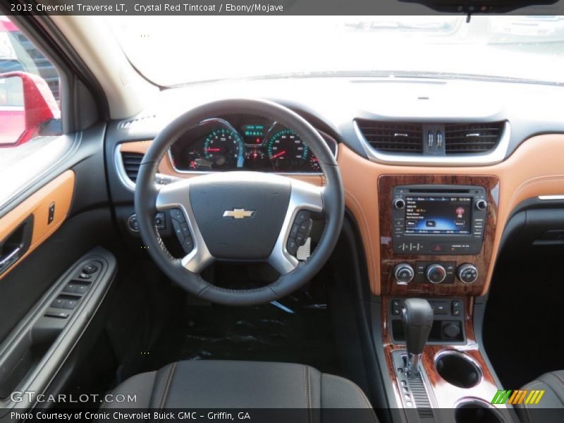 Dashboard of 2013 Traverse LT