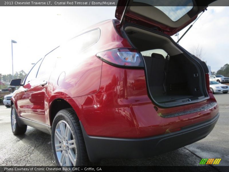 Crystal Red Tintcoat / Ebony/Mojave 2013 Chevrolet Traverse LT