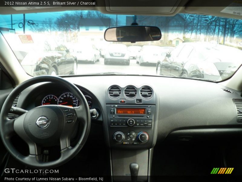 Brilliant Silver / Charcoal 2012 Nissan Altima 2.5 S
