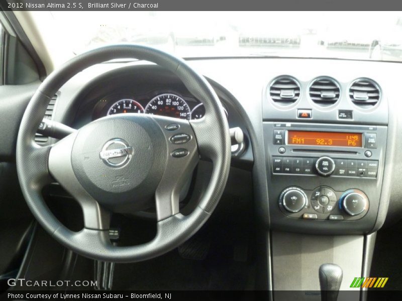Brilliant Silver / Charcoal 2012 Nissan Altima 2.5 S