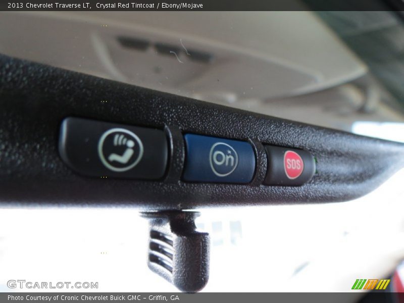 Crystal Red Tintcoat / Ebony/Mojave 2013 Chevrolet Traverse LT