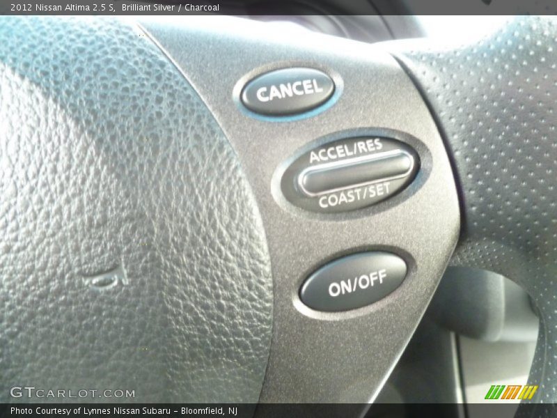 Brilliant Silver / Charcoal 2012 Nissan Altima 2.5 S