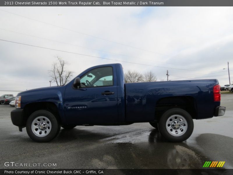  2013 Silverado 1500 Work Truck Regular Cab Blue Topaz Metallic