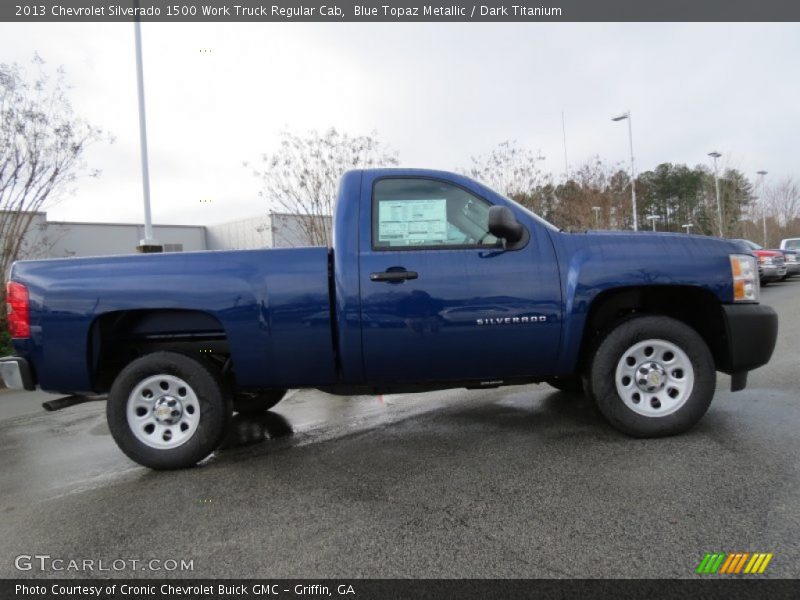  2013 Silverado 1500 Work Truck Regular Cab Blue Topaz Metallic