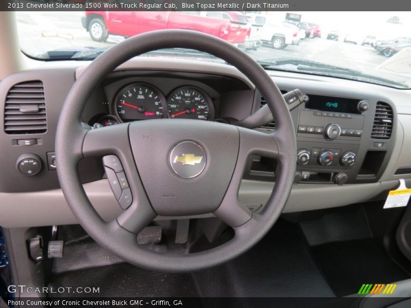 Dashboard of 2013 Silverado 1500 Work Truck Regular Cab