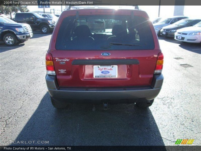 Redfire Metallic / Medium/Dark Flint 2004 Ford Escape XLT