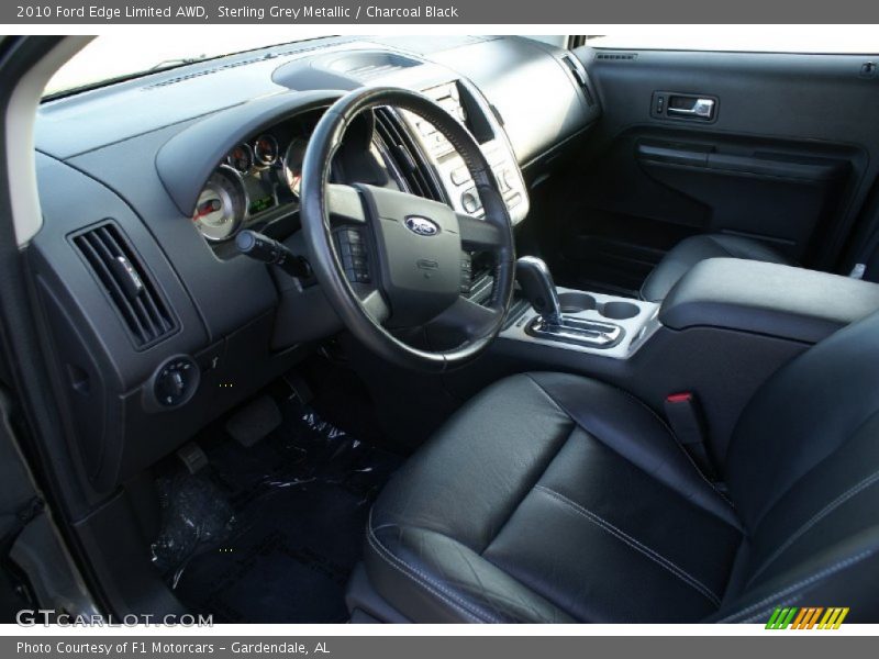 Charcoal Black Interior - 2010 Edge Limited AWD 