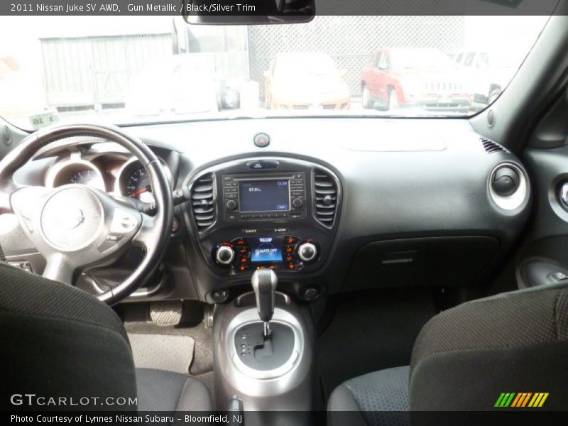 Gun Metallic / Black/Silver Trim 2011 Nissan Juke SV AWD