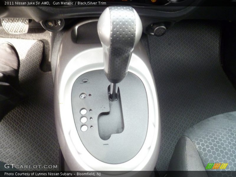 Gun Metallic / Black/Silver Trim 2011 Nissan Juke SV AWD