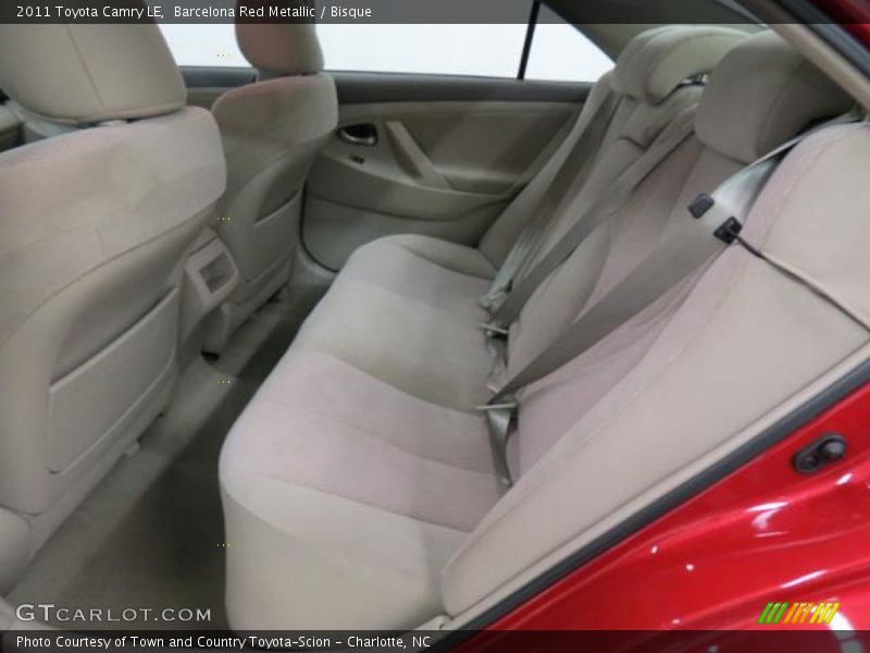 Barcelona Red Metallic / Bisque 2011 Toyota Camry LE