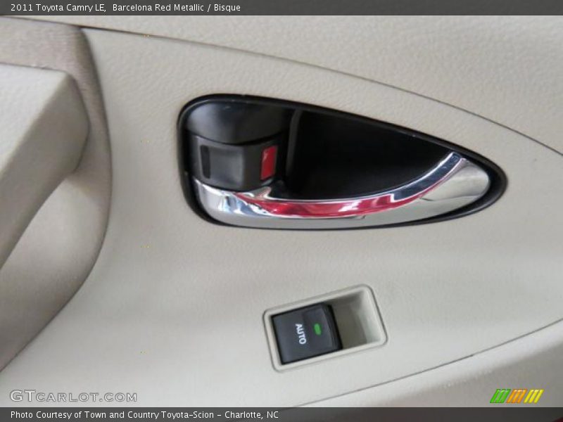 Barcelona Red Metallic / Bisque 2011 Toyota Camry LE