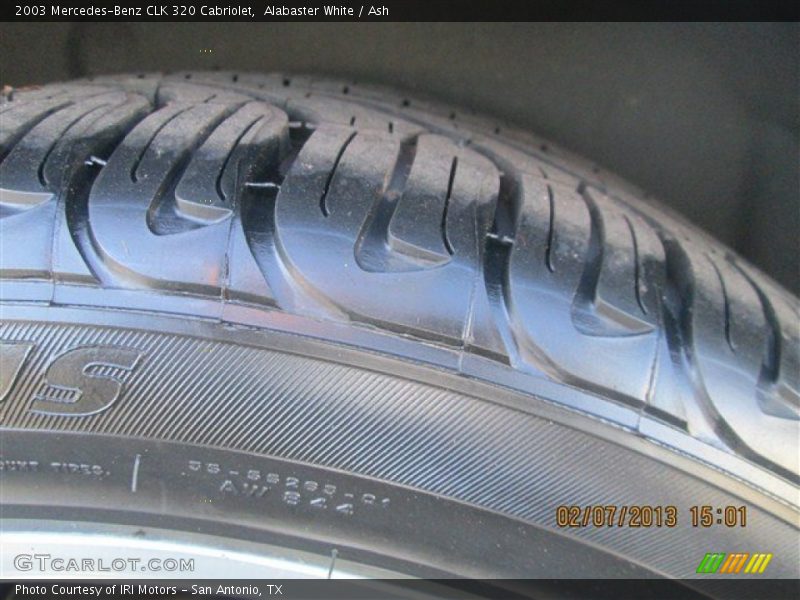 Alabaster White / Ash 2003 Mercedes-Benz CLK 320 Cabriolet