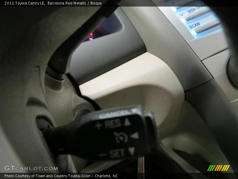 Barcelona Red Metallic / Bisque 2011 Toyota Camry LE