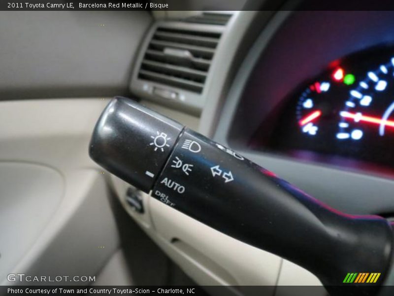 Barcelona Red Metallic / Bisque 2011 Toyota Camry LE