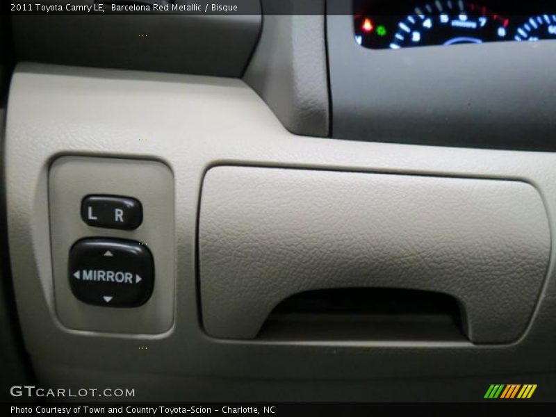 Barcelona Red Metallic / Bisque 2011 Toyota Camry LE