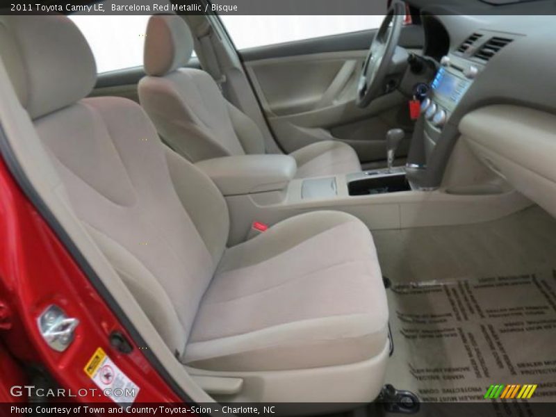 Barcelona Red Metallic / Bisque 2011 Toyota Camry LE