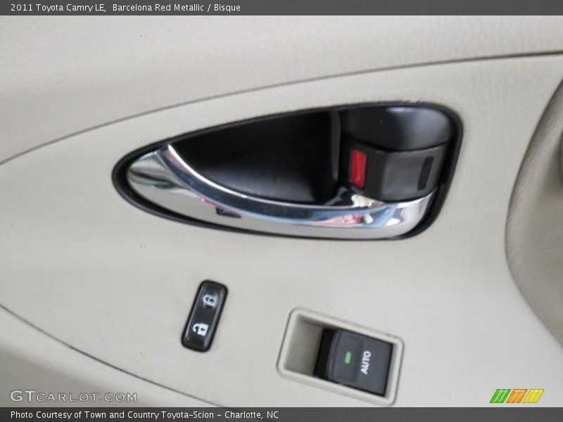 Barcelona Red Metallic / Bisque 2011 Toyota Camry LE