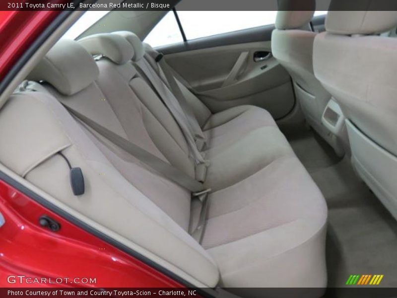 Barcelona Red Metallic / Bisque 2011 Toyota Camry LE