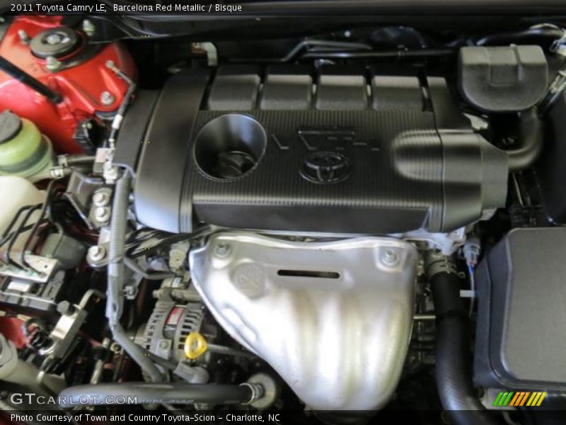 Barcelona Red Metallic / Bisque 2011 Toyota Camry LE