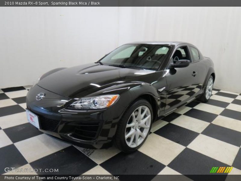 Sparkling Black Mica / Black 2010 Mazda RX-8 Sport
