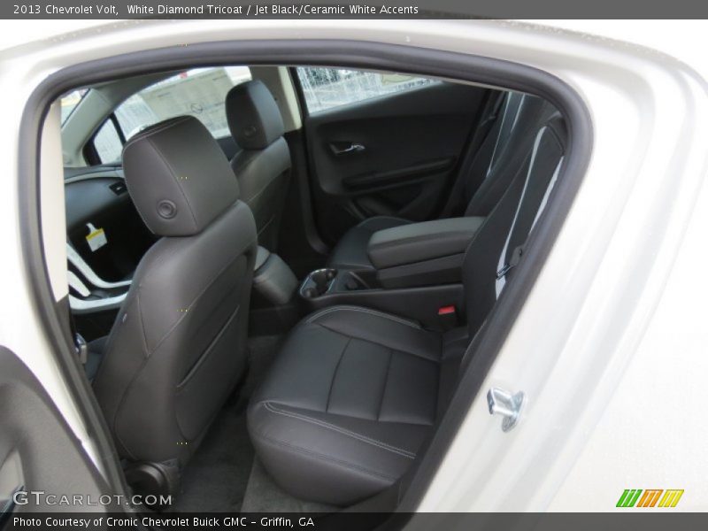 White Diamond Tricoat / Jet Black/Ceramic White Accents 2013 Chevrolet Volt