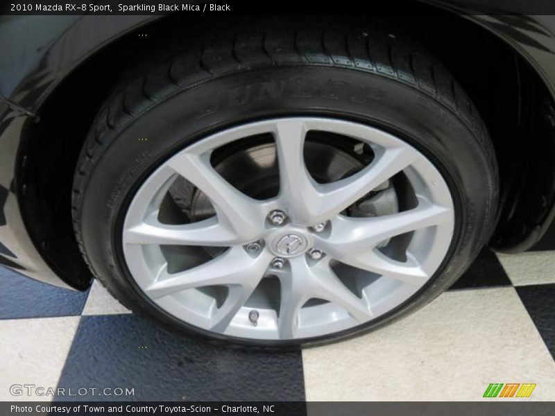 Sparkling Black Mica / Black 2010 Mazda RX-8 Sport
