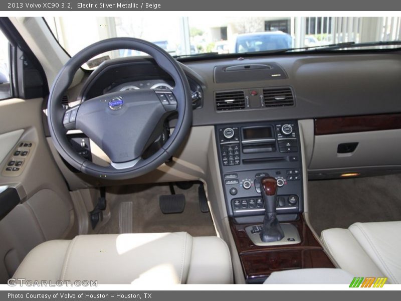 Electric Silver Metallic / Beige 2013 Volvo XC90 3.2