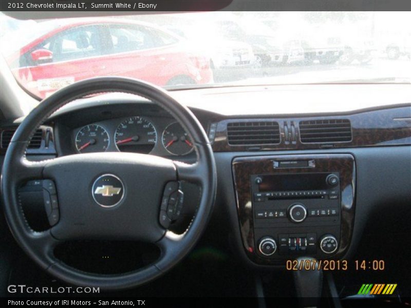 Summit White / Ebony 2012 Chevrolet Impala LT