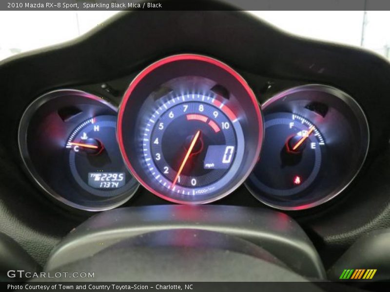 Sparkling Black Mica / Black 2010 Mazda RX-8 Sport