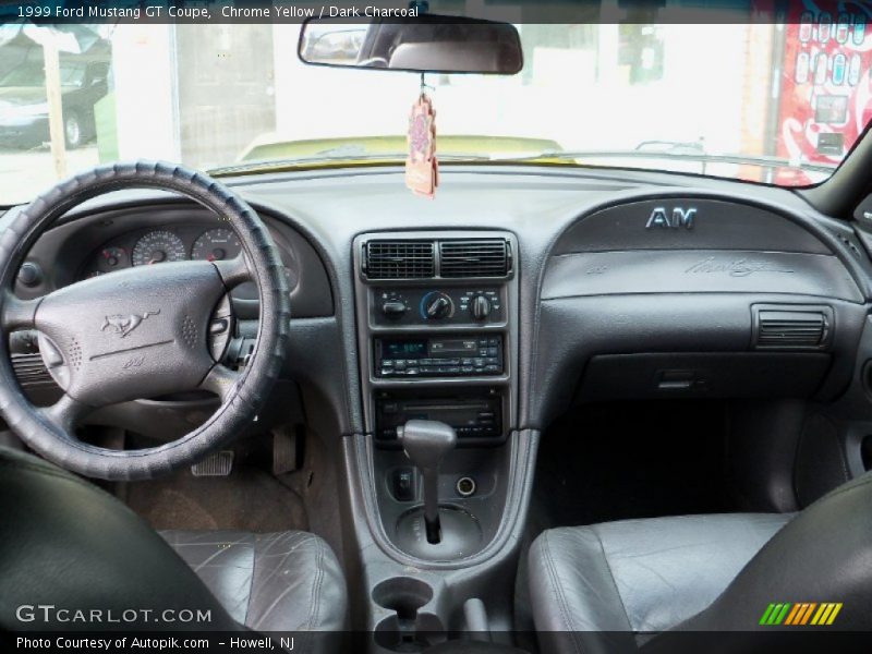 Chrome Yellow / Dark Charcoal 1999 Ford Mustang GT Coupe